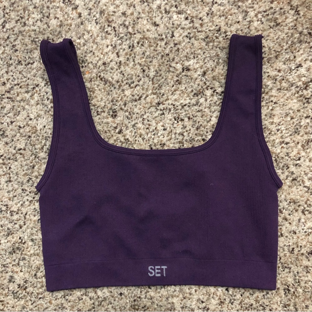 SET Sculptflex Box Cut Sports Bra
